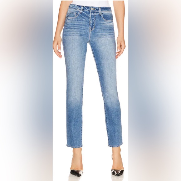 L'Agence Denim Jeans Harrison High Rise Slim Straight Alamo Women's 25‎ - Picture 4 of 4